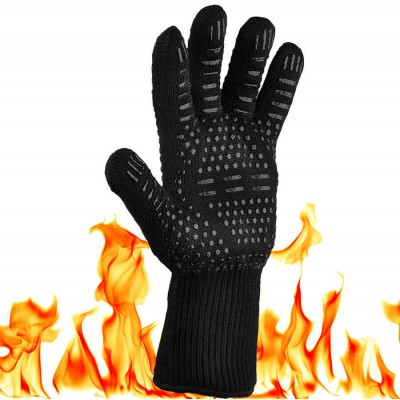 Жаропрочная перчатка для гриля LoveGrill, черная