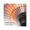 Підвісний інфрачервоний електричний обігрівач Blumfeldt Camden Heat Deluxe, 2.5 кВт - 10032516 фото_4 