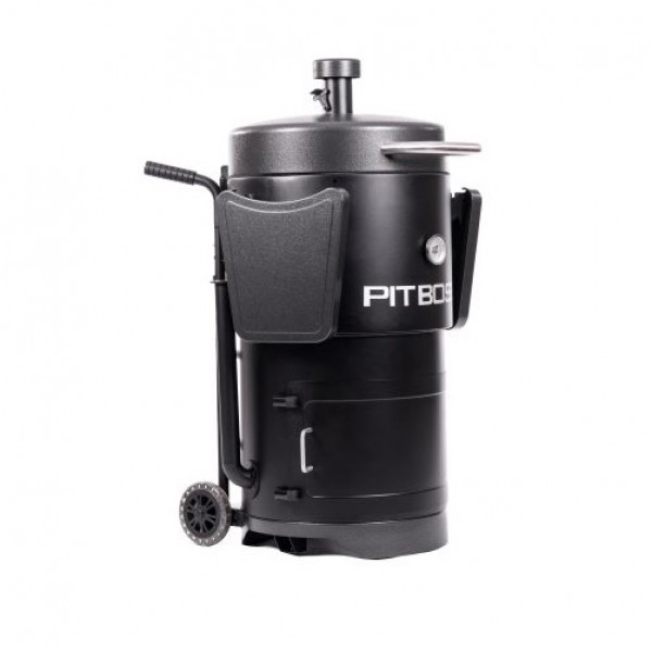 Купить Угольный смокер Pit Boss Champion, бочковая форма, коптильня-гриль - 10806 в магазине Grill Point