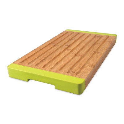 Дошка обробна BergHOFF для нарізування з жолобками, бамбукова