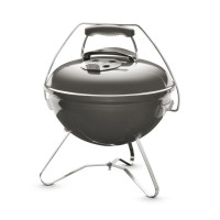Вугільний гриль Weber Smokey Joe Premium 37 см, димчатий