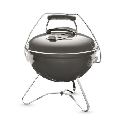 Вугільний гриль Weber Smokey Joe Premium 37 см, димчатий