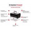 Гриль вугільний Weber Go-Anywhere - 1131004 фото_7 