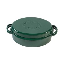 Казан овальний чугунный для гриля Big Green Egg