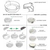 EGGspander Kit. Багатофункціональна решітка на 5 рівнів Big Green Egg XL - 121226 фото_3 