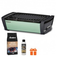 Бездимний настільний гриль на вугіллі Enders Aurora Mint