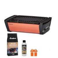 Бездымный (переносной) настольный гриль Enders Aurora coral 