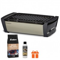 Бездимний настільний гриль на вугіллі Enders Aurora Taupe