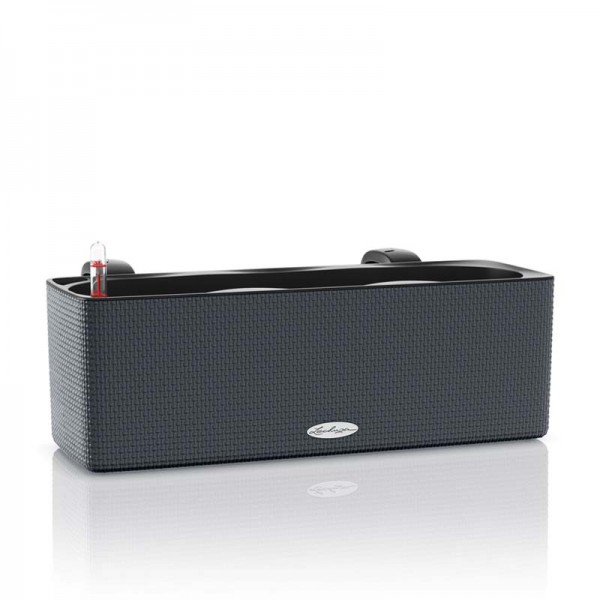 Вазон Lechuza CUBE Color Triple серый - 13684 Купить Вазон Lechuza CUBE Color Triple серый - 13684 в магазине Grill Point