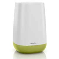 Ваза Lechuza YULA белый/фисташковый