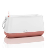 Корзинка для растений Lechuza YULA белый/ярко-розовый