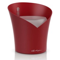 Вазон Lechuza ORCHIDEA ярко-красный матовый