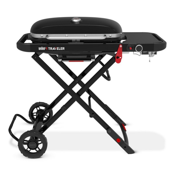 Купить Портативний газовый гриль Weber Traveler,черний - 1501742 в магазине Grill Point