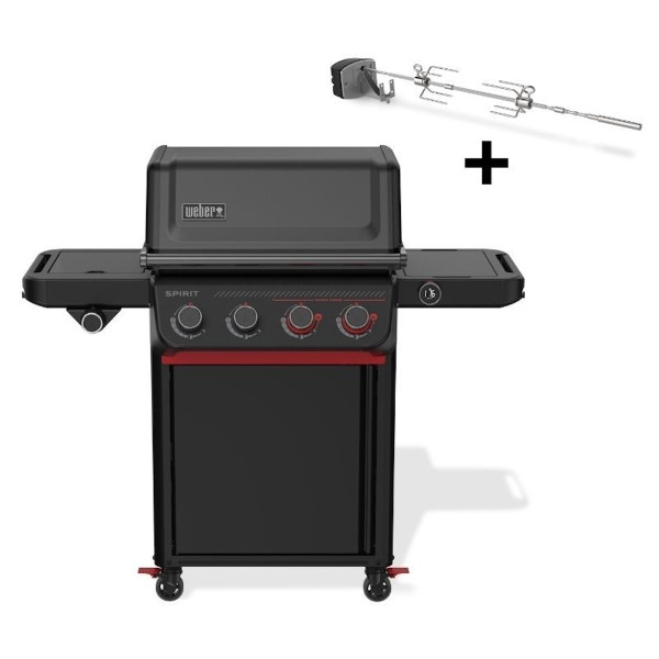 Купить Газовый смарт-гриль Weber Spirit EPX-435R STEALTH - 1502151 в магазине Grill Point