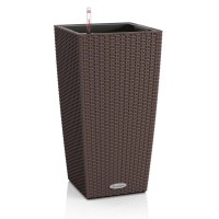 Вазон Lechuza CUBICO Cottage 30 мокка