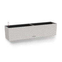 Вазон Lechuza BALCONERA Cottage 80 светло-серый