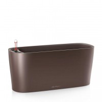 Вазон Lechuza DELTA 20 Кофе металлик