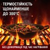 Чугунная сковорода WOK Gusskönig 36 см + книга рецептов, жаростойкие перчатки, очиститель - 170189 фото_4 