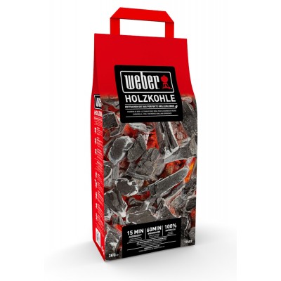 Деревне вугілля для гриля Weber, 3 кг