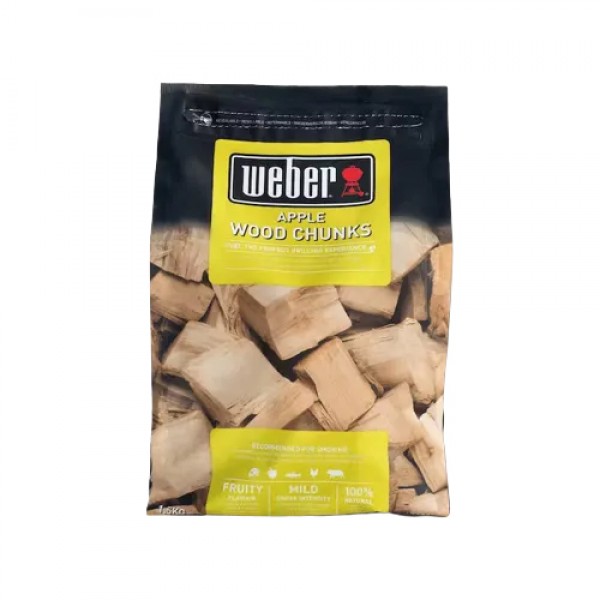 Купить Бруски для копчення Weber, яблуко, 1,5кг - 17616 в магазине Grill Point