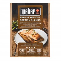 Дошки кедрові порційні для копчення Weber, 4шт 