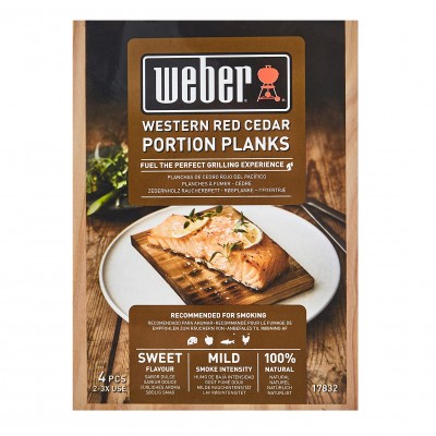 Дошки кедрові порційні для копчення Weber, 4шт 