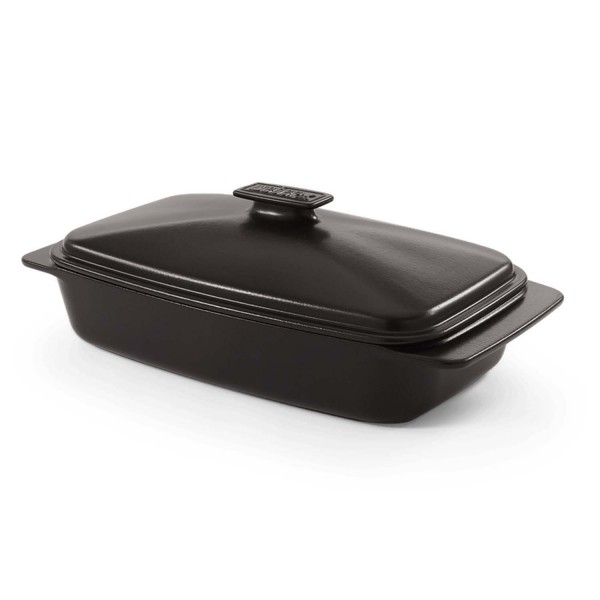 Купить Керамическая емкость для запекания с крышкой, Weber  - 17888 в магазине Grill Point