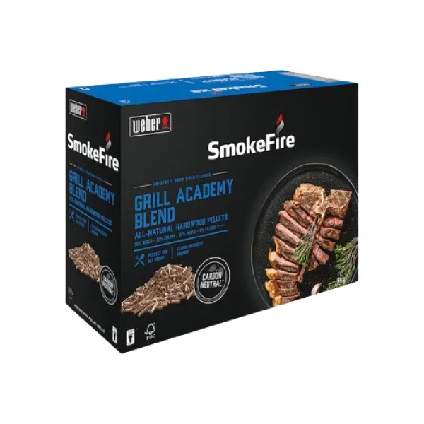 Купить Деревні пеллети Weber Grill Academy Blend, 8 кг - 18294 в магазине Grill Point