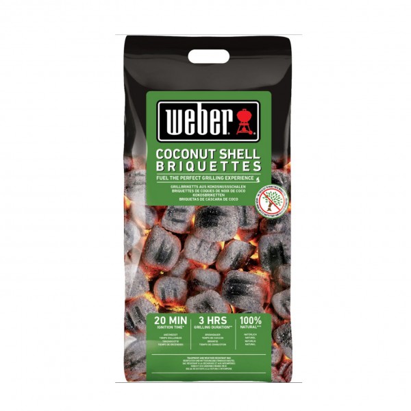 Брикети кокосові Weber 2 кг - 18450 Купить Брикети кокосові Weber 2 кг - 18450 в магазине Grill Point