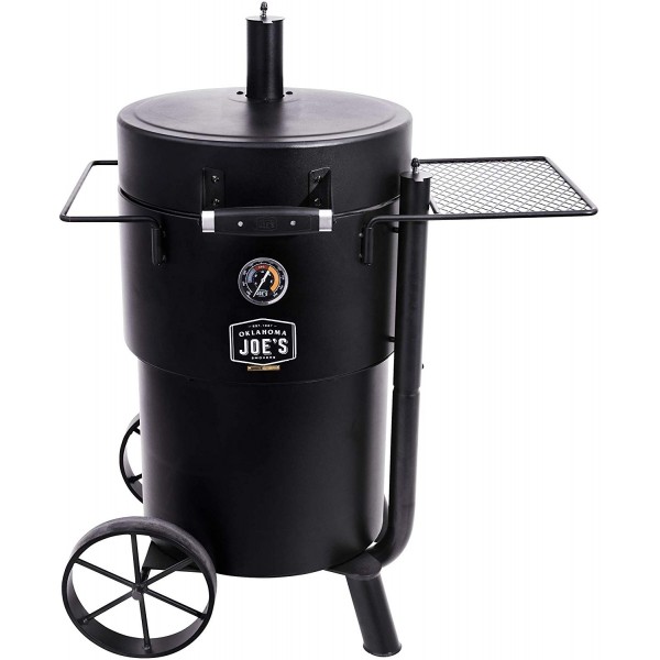 Купить Коптильня-гриль на вугіллі Oklahoma Joe's Bronco Drum Smoker - 22202151 в магазине Grill Point