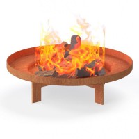 Кострова чаша Dr.Fire "BORC" дворівнева 90см