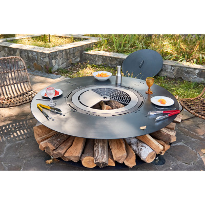 Гриль-очаг. Dr.Fire Techno 150 см