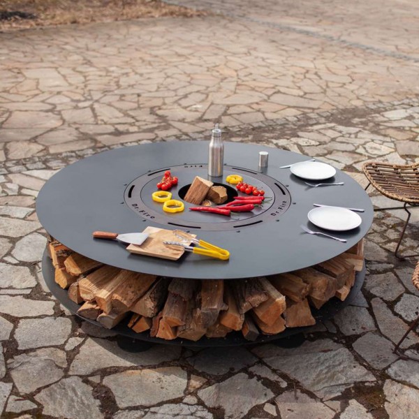 Купить Садовий камін-вогнище Dr.Fire COMFORT Plus Ø149 см Нідерланди - 2000131 в магазине Grill Point