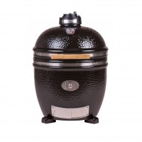 Керамічний гриль Monolith Junior Black (Чорний) PRO-SERIES 2.0 без підставки