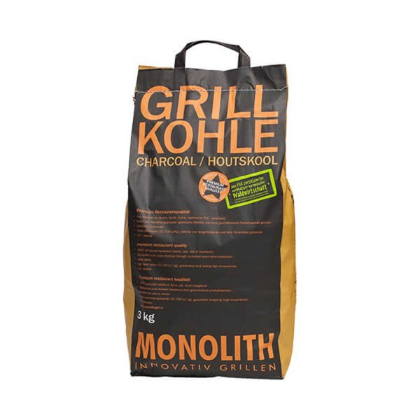 Купить Деревне вугілля Monolith, 3 кг - 201091 в магазине Grill Point