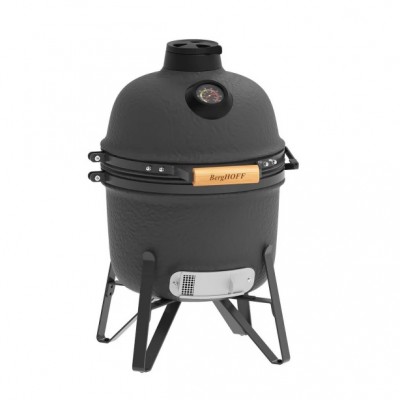 Керамічний гриль BergHOFF міні, сірий матовий