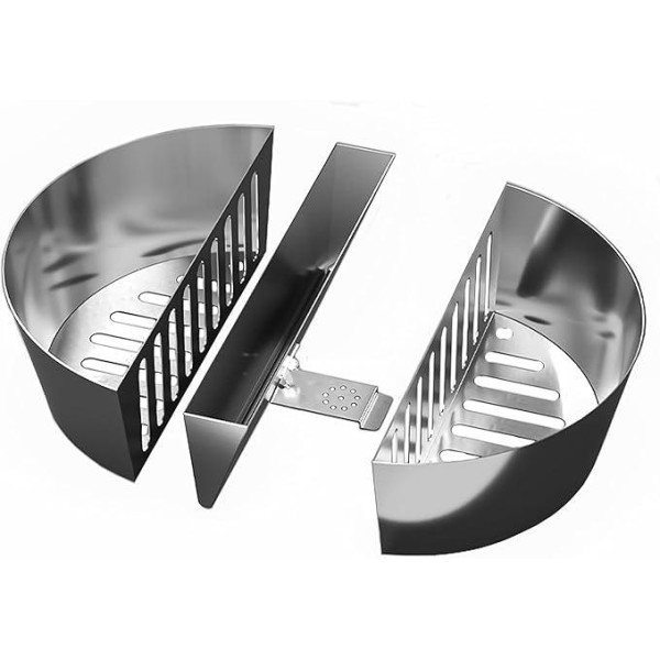 Купить Лотки для вугілля Slow 'N Sear FireBaskets 2 в 1 з контейнером для води - 2446881147 в магазине Grill Point