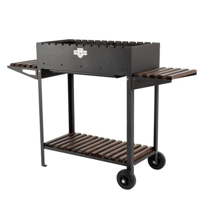 Мангал стаціонарний Daddy Smoke на 12 шампурів