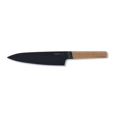 Нож поварской с деревянной ручкой, с покрытием BergHOFF RON 19 см