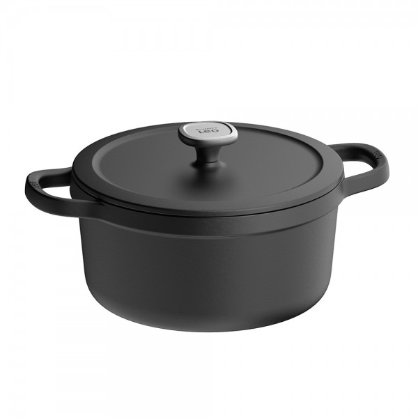 Купить Кастрюля чугунная LEO GRAPHITE, діам. 26 см, 5,7 л - 3950466 в магазине Grill Point