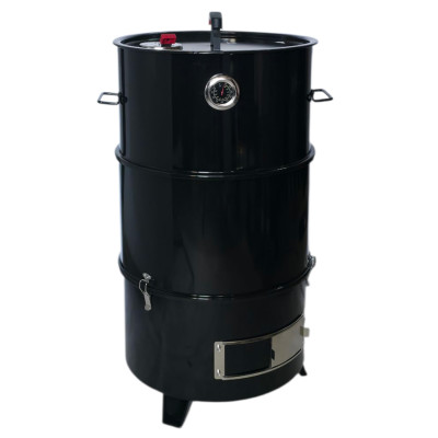 Угольная коптильня GRILLI Barrel Smoker