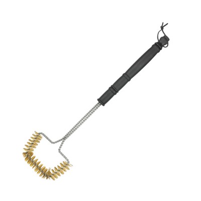 Тристороння щітка для чищення решіток гриля з латунним ворсом, Napoleon