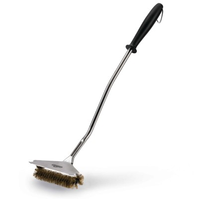 Щітка латунна зі шкребком