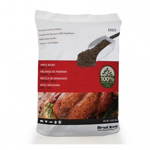 Купить Пеллети для гриля APPLE BLEND Broil King, 9 кг - 63923 в магазине Grill Point