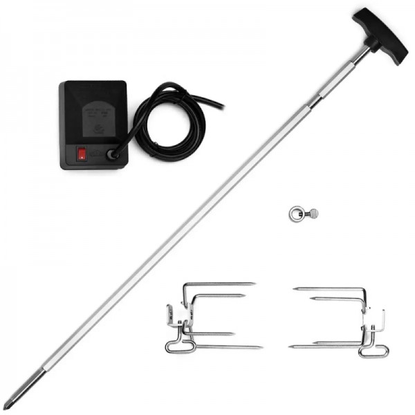 Купить Рожен з пластиковим приводом і 2-ма вилками для вугільних грилів Napoleon PRO 47/57 - 69242 в магазине Grill Point