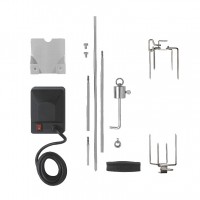 Вертел с 2-мя зажимами и электромотором для грилей моделей Triumph- 325/410/495 Napoleon