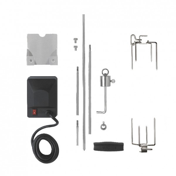 Купить Вертел с 2-мя зажимами и электромотором для грилей моделей Triumph- 325/410/495 Napoleon - 69412 в магазине Grill Point