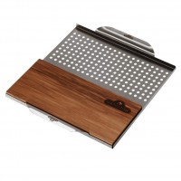 Перфорированный противень с кедровой планкой Napoleon