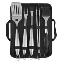 Набор для барбекю 6 предметов нержавеющая сталь.