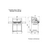 Газовый гриль Senator Pro-42 LED с системой BBQ Block Fire GRILLI - 701477 фото_5 